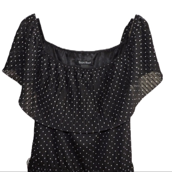 White House Black Market Polka Dot Dress XS - Picture 2 of 6